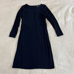Tommy Hilfiger Navy Long Sleeve Dress